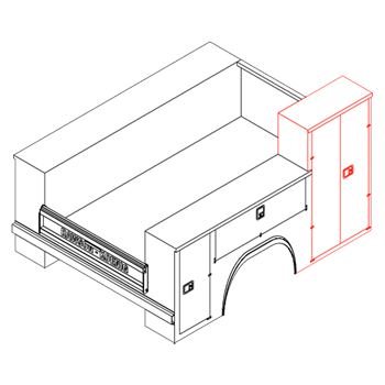 Raised Front Compartment